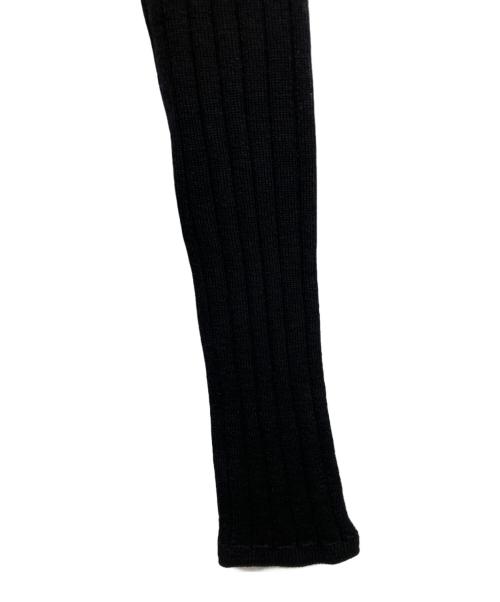 MADISON BLUE（マディソンブルー）MADISON BLUE (マディソンブルー) 薄手ニット ブラック サイズ:01 未使用品の古着・服飾アイテム