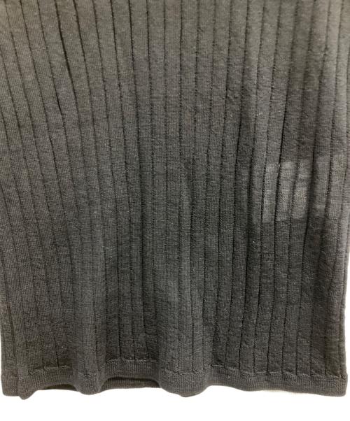 MADISON BLUE（マディソンブルー）MADISON BLUE (マディソンブルー) 薄手ニット ブラック サイズ:01 未使用品の古着・服飾アイテム