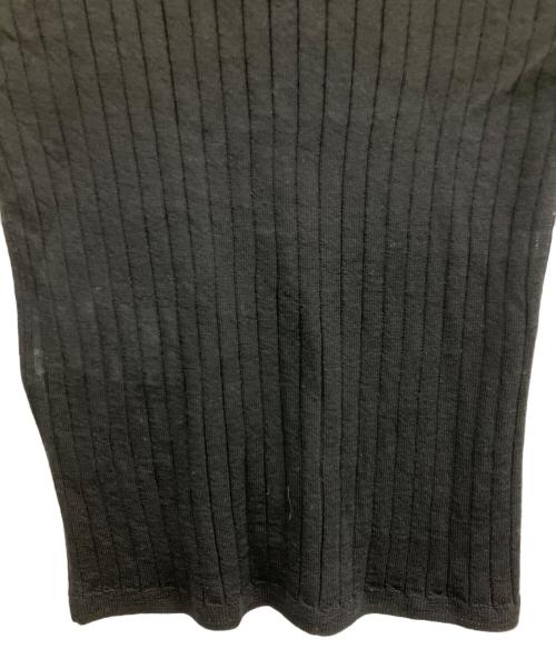 MADISON BLUE（マディソンブルー）MADISON BLUE (マディソンブルー) 薄手ニット ブラック サイズ:01 未使用品の古着・服飾アイテム