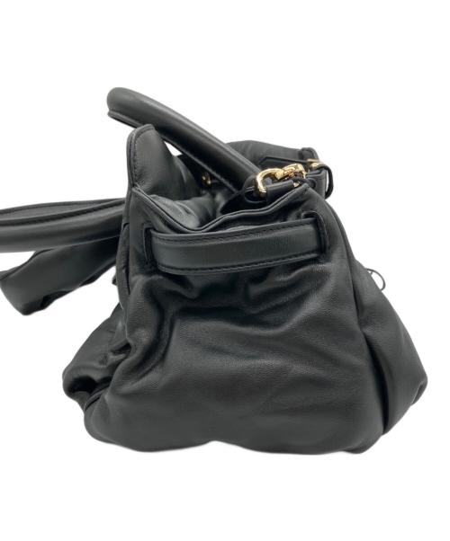 MIHARA YASUHIRO（ミハラヤスヒロ）MIHARA YASUHIRO (ミハラヤスヒロ) PUKER puffer 2WAYショルダーバッグ ブラック 未使用品の古着・服飾アイテム