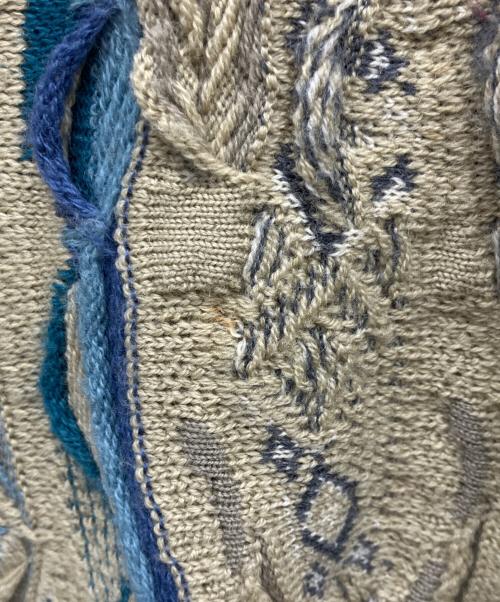 Coogi（クージー）Coogi (クージー) 3D厚手カーディガン ベージュ サイズ:SSの古着・服飾アイテム