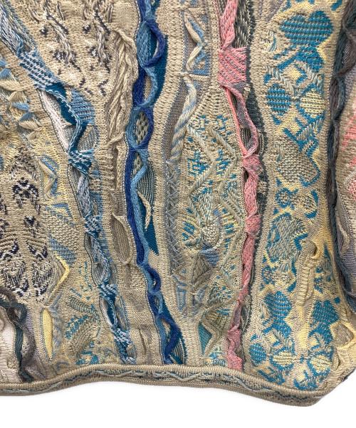 Coogi（クージー）Coogi (クージー) 3D厚手カーディガン ベージュ サイズ:SSの古着・服飾アイテム