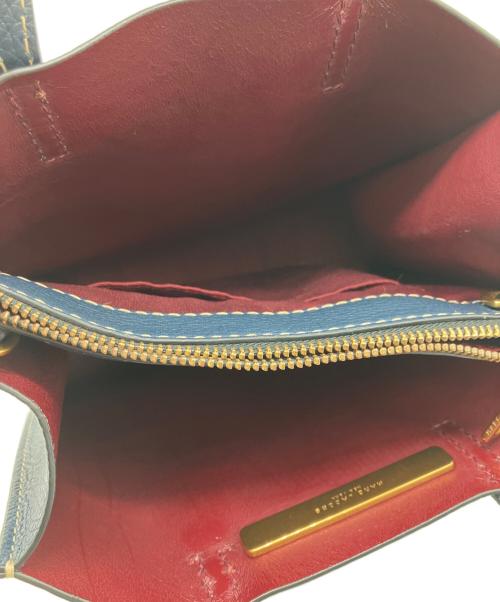 MARC JACOBS（マークジェイコブス）MARC JACOBS (マークジェイコブズ) 2WAYショルダーバッグ ブルーの古着・服飾アイテム