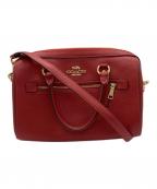 COACHコーチ）の古着「2WAYショルダーバッグ」｜レッド