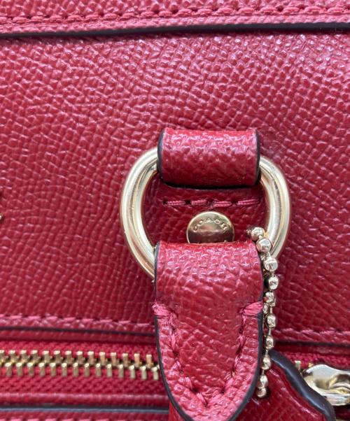 COACH（コーチ）COACH (コーチ) 2WAYショルダーバッグ レッドの古着・服飾アイテム