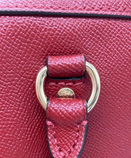 COACH（コーチ）COACH (コーチ) 2WAYショルダーバッグ レッドの古着・服飾アイテム