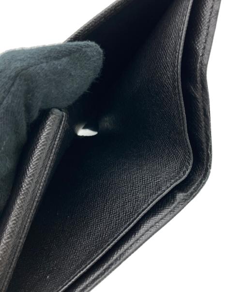 LOUIS VUITTON（ルイ ヴィトン）LOUIS VUITTON (ルイ ヴィトン) 2つ折り財布 ブラックの古着・服飾アイテム