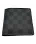 LOUIS VUITTON（ルイ ヴィトン）の古着「2つ折り財布」｜ブラック