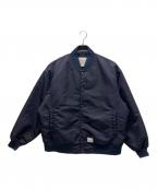 WTAPSダブルタップス）の古着「TEAM JACKET」｜ネイビー