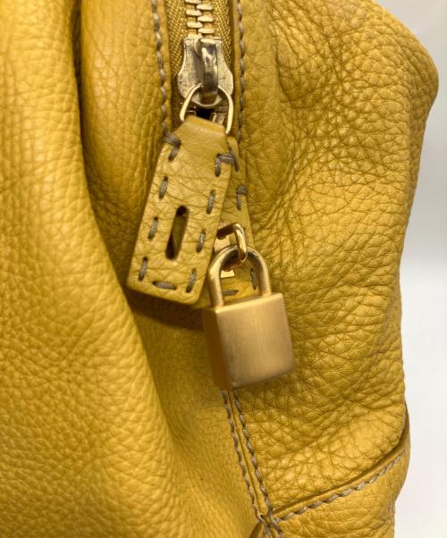 FENDI（フェンディ）FENDI (フェンディ) トートバッグ イエローの古着・服飾アイテム
