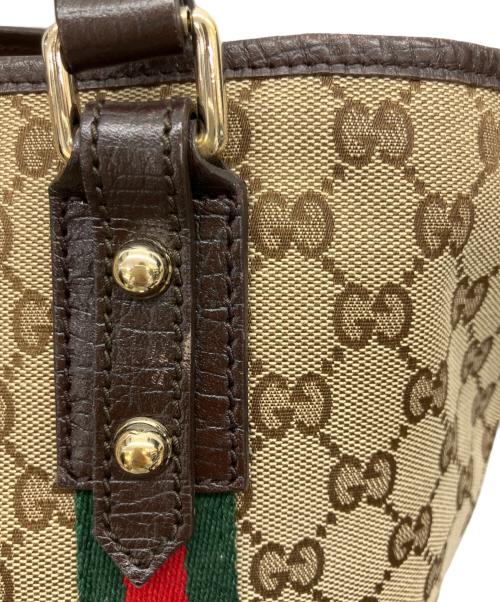 GUCCI（グッチ）GUCCI (グッチ) トートバッグ ベージュの古着・服飾アイテム
