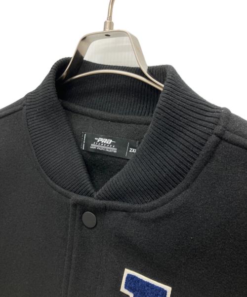 PRO STANDARD（プロスタンダード）PRO STANDARD (プロスタンダード) スタジャン ブラック サイズ:2XLの古着・服飾アイテム