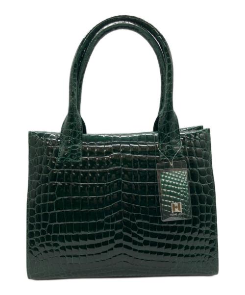 MEXIM（-）MEXIM (-) クロコ調ハンドバッグの古着・服飾アイテム