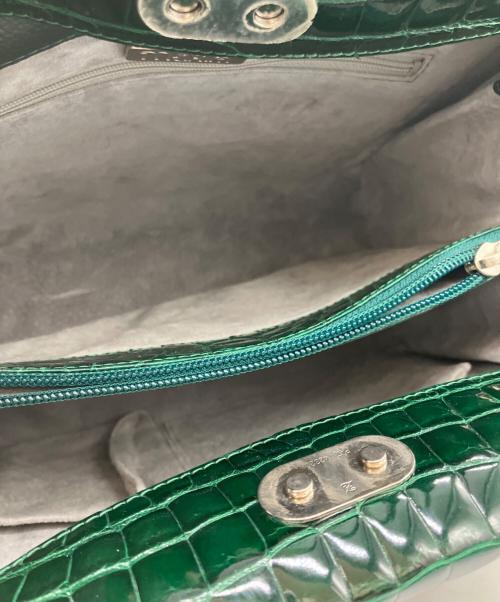 MEXIM（-）MEXIM (-) クロコ調ハンドバッグの古着・服飾アイテム