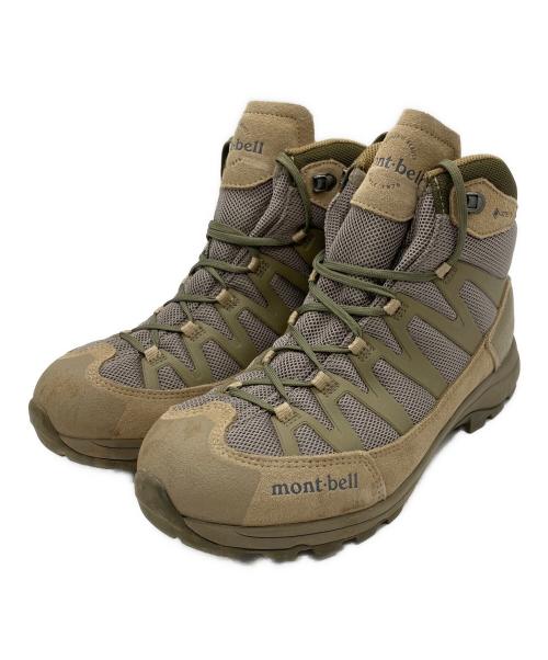 mont-bell（モンベル）mont-bell (モンベル) トレッキングシューズ ブラウン×オリーブ サイズ:25.0の古着・服飾アイテム