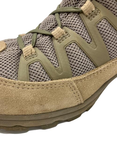 mont-bell（モンベル）mont-bell (モンベル) トレッキングシューズ ブラウン×オリーブ サイズ:25.0の古着・服飾アイテム