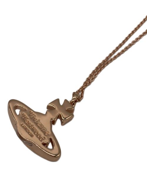 Vivienne Westwood（ヴィヴィアンウエストウッド）Vivienne Westwood (ヴィヴィアンウエストウッド) ネックレス ピンクゴールドの古着・服飾アイテム
