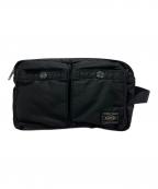 PORTERポーター）の古着「ウエストバッグ」｜ブラック