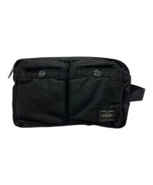 PORTER（ポーター）の古着「ウエストバッグ」｜ブラック