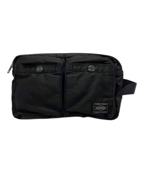 PORTER（ポーター）PORTER (ポーター) ウエストバッグ ブラックの古着・服飾アイテム