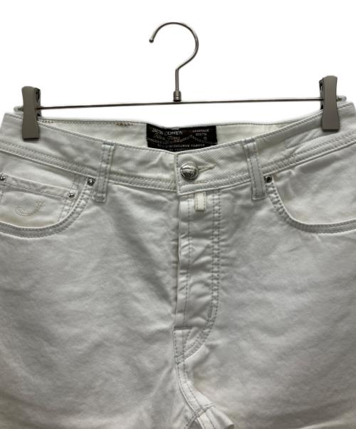 JACOB COHEN（ヤコブコーエン）JACOB COHEN (ヤコブコーエン) デニムパンツ ホワイト サイズ:33 未使用品の古着・服飾アイテム