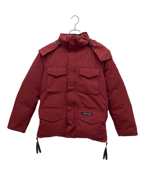 CANADA GOOSE（カナダグース）CANADA GOOSE (カナダグース) ダウンジャケット レッド サイズ:Sの古着・服飾アイテム