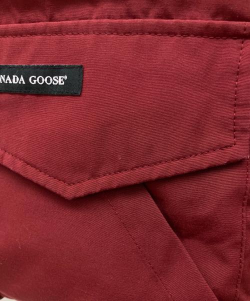CANADA GOOSE（カナダグース）CANADA GOOSE (カナダグース) ダウンジャケット レッド サイズ:Sの古着・服飾アイテム