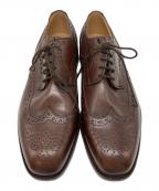BALLYバリー）の古着「ウィングチップシューズ」｜ブラウン