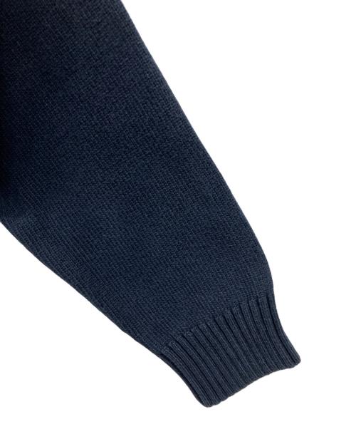 POLO RALPH LAUREN（ポロ・ラルフローレン）POLO RALPH LAUREN (ポロ・ラルフローレン) 90sジップアップカーディガン ネイビー サイズ:Mの古着・服飾アイテム