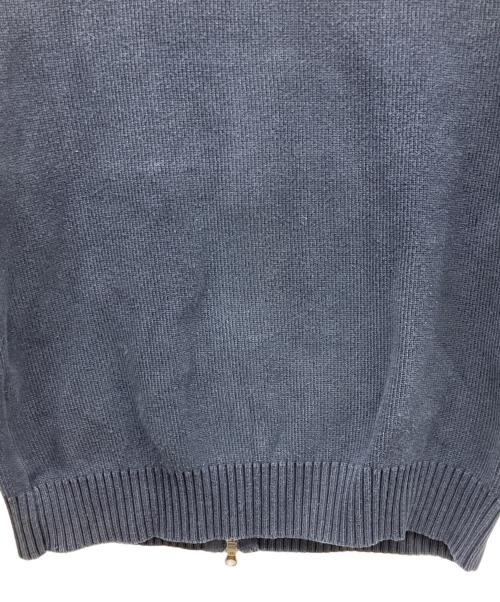 POLO RALPH LAUREN（ポロ・ラルフローレン）POLO RALPH LAUREN (ポロ・ラルフローレン) 90sジップアップカーディガン ネイビー サイズ:Mの古着・服飾アイテム