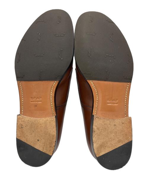 R.C.A.F（アールシーエーフットウェア）R.C.A.F (アールシーエーフットウェア) 6アイレット プレーントウ ブラウン サイズ:8　1/2の古着・服飾アイテム