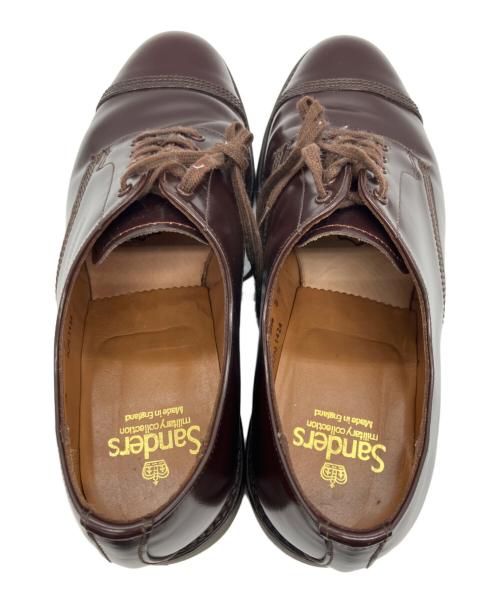 SANDERS（サンダース）SANDERS (サンダース) Military Derby Shoe ボルドー サイズ:8　1/2の古着・服飾アイテム