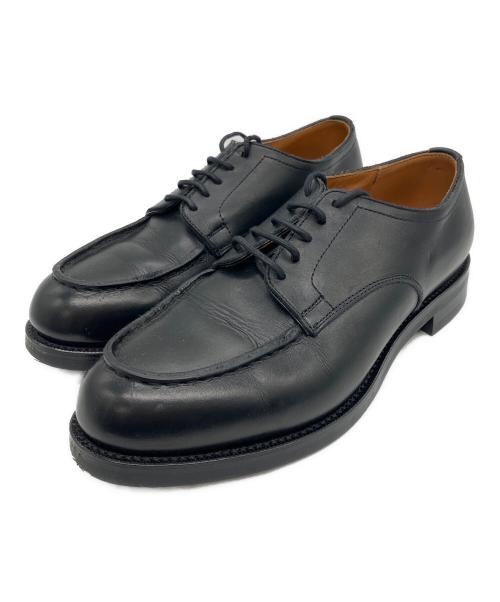 三陽山長（サンヨウヤマチョウ）三陽山長 (サンヨウヤマチョウ) Uチップシューズ ブラック サイズ:8　1/2の古着・服飾アイテム