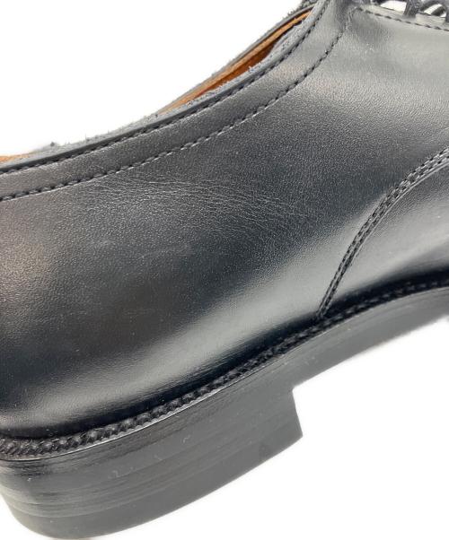 三陽山長（サンヨウヤマチョウ）三陽山長 (サンヨウヤマチョウ) Uチップシューズ ブラック サイズ:8　1/2の古着・服飾アイテム