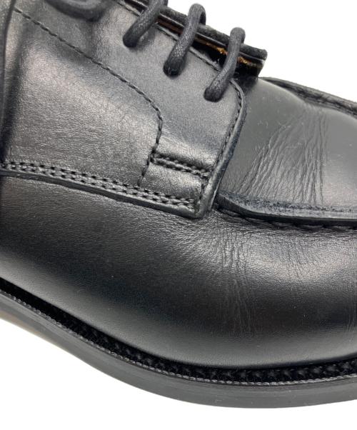 三陽山長（サンヨウヤマチョウ）三陽山長 (サンヨウヤマチョウ) Uチップシューズ ブラック サイズ:8　1/2の古着・服飾アイテム