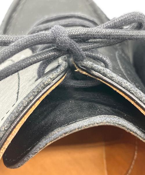 三陽山長（サンヨウヤマチョウ）三陽山長 (サンヨウヤマチョウ) Uチップシューズ ブラック サイズ:8　1/2の古着・服飾アイテム