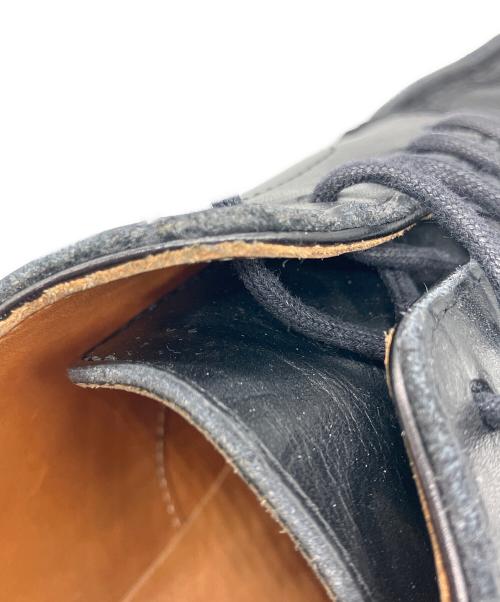 三陽山長（サンヨウヤマチョウ）三陽山長 (サンヨウヤマチョウ) Uチップシューズ ブラック サイズ:8　1/2の古着・服飾アイテム