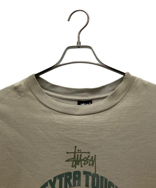 stussy（ステューシー）stussy (ステューシー) 半袖カットソー ベージュ サイズ:XLの古着・服飾アイテム