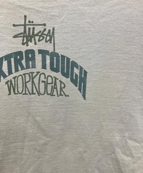 stussy（ステューシー）stussy (ステューシー) 半袖カットソー ベージュ サイズ:XLの古着・服飾アイテム