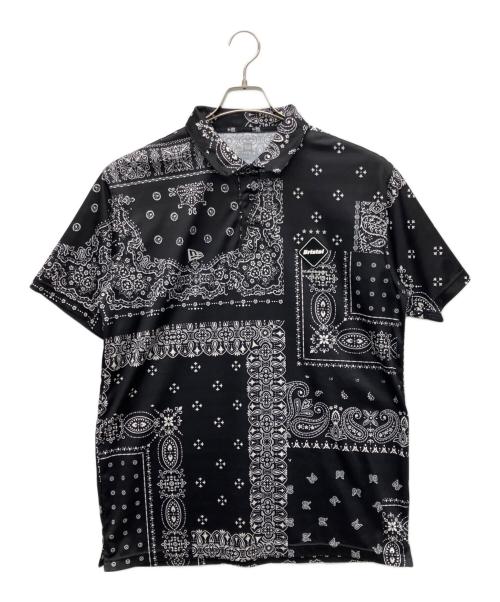 New Era（ニューエラ）New Era (ニューエラ) Bristol (ブリストル) BANDANA POLO SHIRT ブラック サイズ:XXLの古着・服飾アイテム
