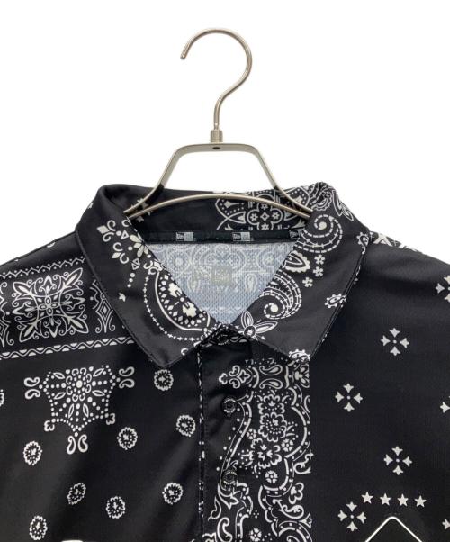 New Era（ニューエラ）New Era (ニューエラ) Bristol (ブリストル) BANDANA POLO SHIRT ブラック サイズ:XXLの古着・服飾アイテム