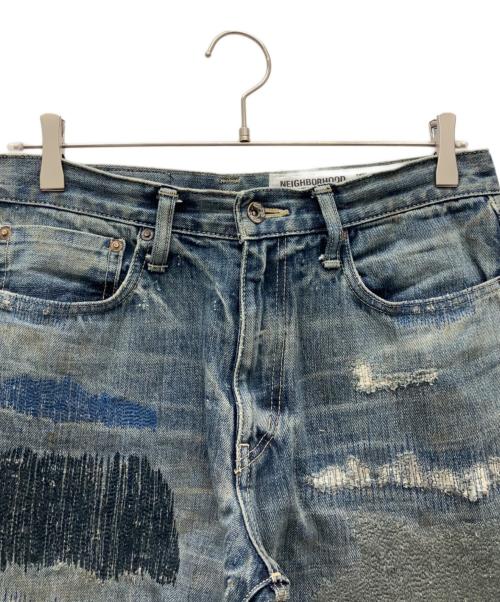 NEIGHBORHOOD（ネイバーフッド）NEIGHBORHOOD (ネイバーフッド) サベージデニムパンツ インディゴ サイズ:Sの古着・服飾アイテム