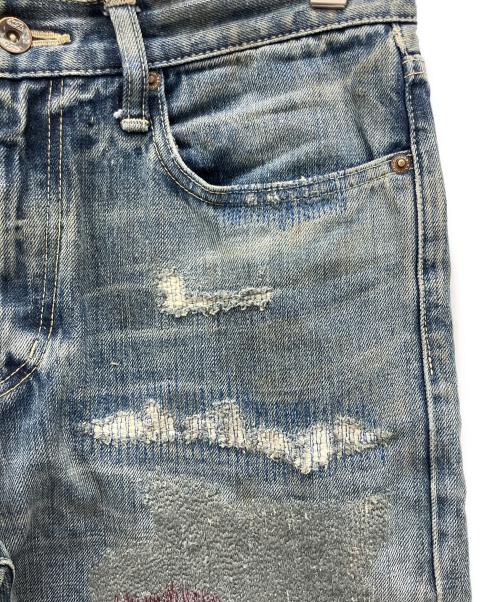 NEIGHBORHOOD（ネイバーフッド）NEIGHBORHOOD (ネイバーフッド) サベージデニムパンツ インディゴ サイズ:Sの古着・服飾アイテム