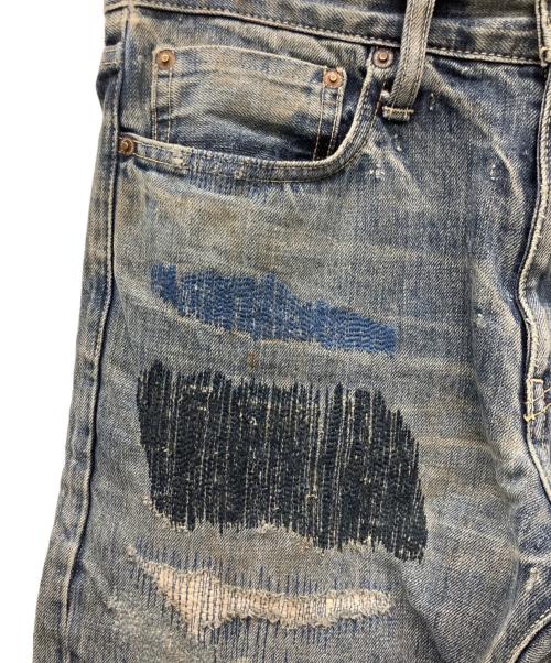 NEIGHBORHOOD（ネイバーフッド）NEIGHBORHOOD (ネイバーフッド) サベージデニムパンツ インディゴ サイズ:Sの古着・服飾アイテム