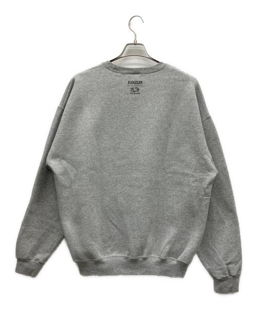 FRUIT OF THE LOOM（フルーツオブザルーム）FRUIT OF THE LOOM (フルーツオブザルーム) RADIO EVA (ラヂオエヴァ) スウェット グレー サイズ:XLの古着・服飾アイテム