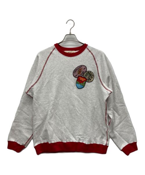 work of art（ワークオブアート）work of art (ワークオブアート) スウェット ベージュ サイズ:Ｍの古着・服飾アイテム