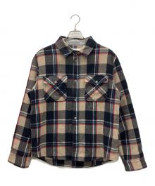 WOOLRICH（ウールリッチ）の古着「オンブレウールシャツ」｜ブルー