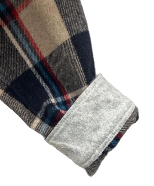 WOOLRICH（ウールリッチ）WOOLRICH (ウールリッチ) オンブレウールシャツ ブルー サイズ:Lの古着・服飾アイテム