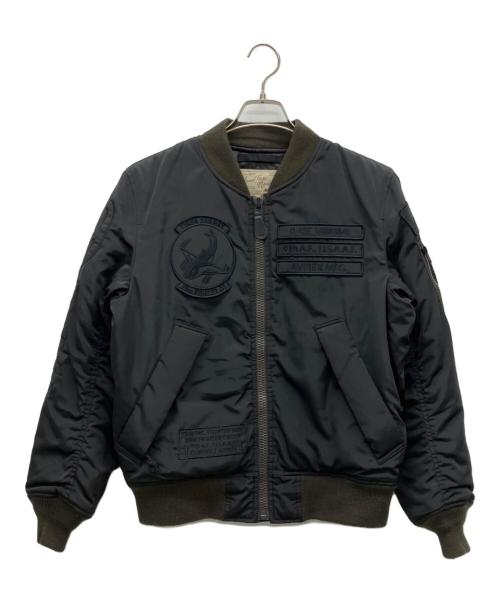 AVIREX（アヴィレックス）AVIREX (アヴィレックス) MA-1ジャケット ブラック サイズ:Mの古着・服飾アイテム