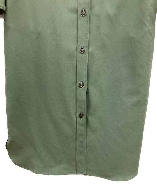 SOEJU（ソージュ）SOEJU (ソージュ) ソフトオックスシャツワンピース グリーン サイズ:Sの古着・服飾アイテム